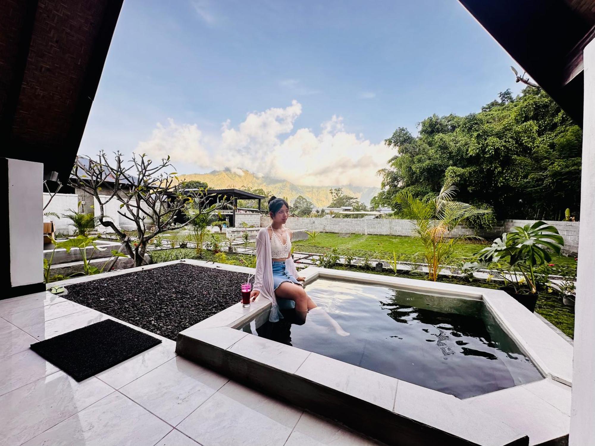 Ampik Batur With Private Hot Springs Panzió Kubupenlokan Kültér fotó